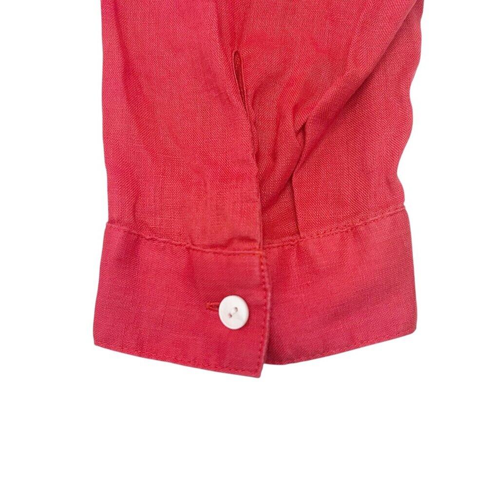 J JILL Love Linen Essential Shirt Size 2X - Picture 4 of 10